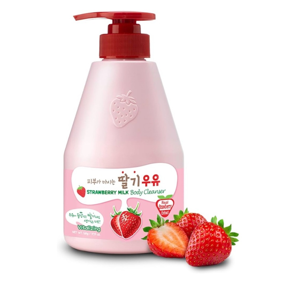 Kwailnara Welcos Strawberry Milk Body Cleanser